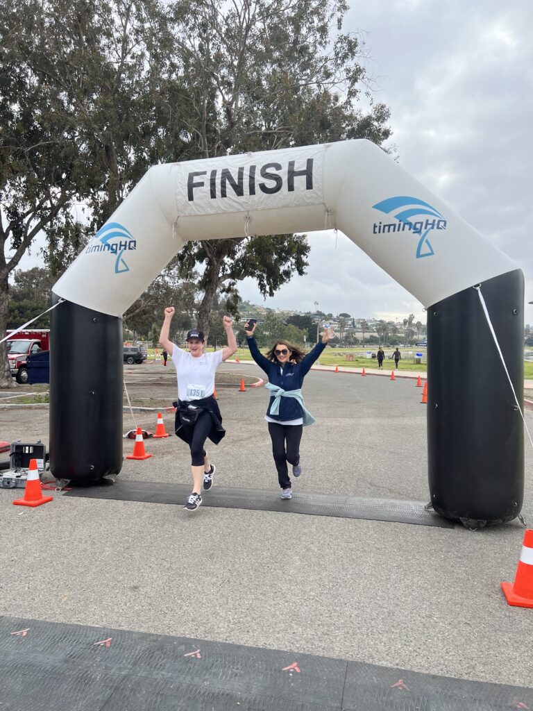 Two Happy Finishers